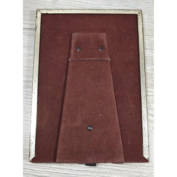 VTG Reliance Industries 411 Beige Free Standing Hanging Art Deco Picture Frame - Picture 5 of 12